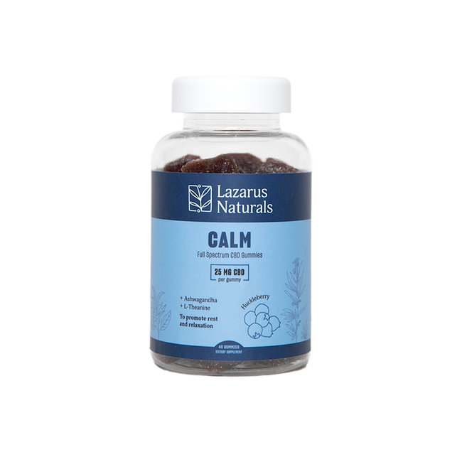 Lazarus Naturals CBD GUMMIES, CALM