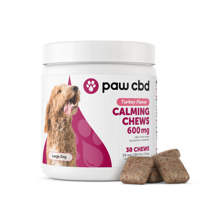 Paw CBD Broad Spectrum CBD Dog Calming Chews Best Sales Price - Pet CBD