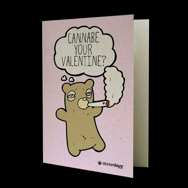 StonerDays Cannabe Your Valentine Hemp Valentine's Day Card Best Sales Price - Accessories