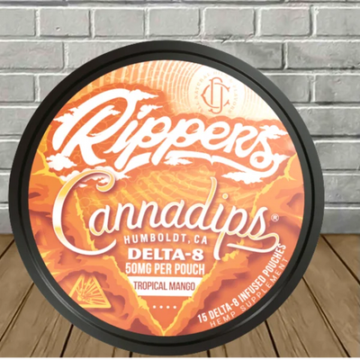 Cannadips Rippers Delta 8 Pouches 50mg Best Sales Price - Pouches