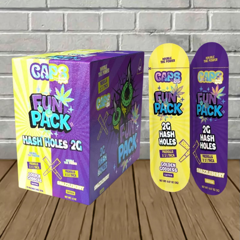 Caps By Good Morels Fun Pack Hash Holes 2g