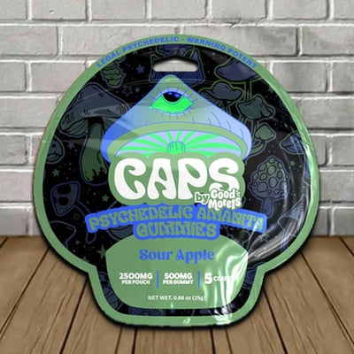 Caps Psychedelic Amanita Gummies By Good Morels Best Sales Price - Gummies