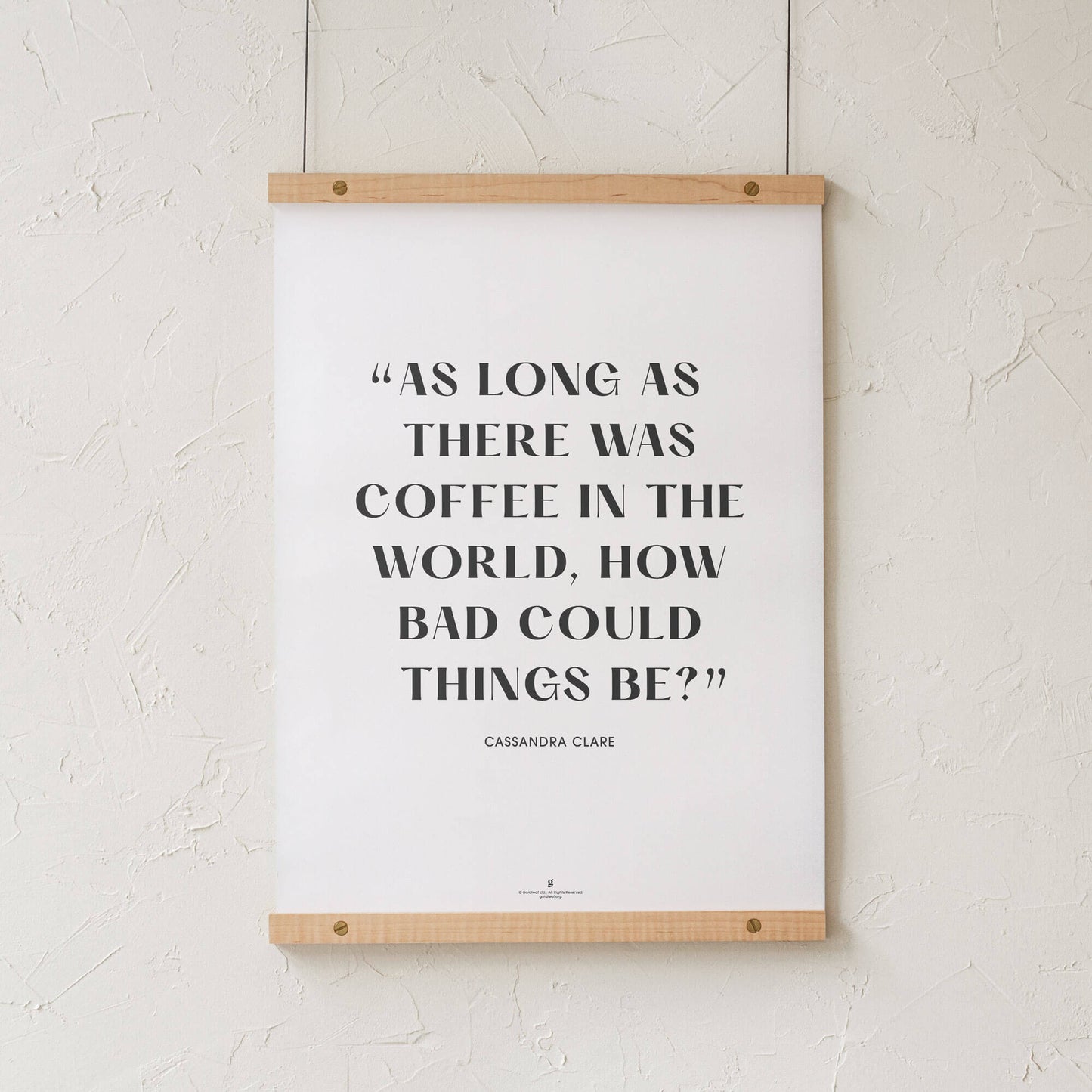 GoldLeaf Cassandra Clare Quote Print Best Sales Price - Art Prints