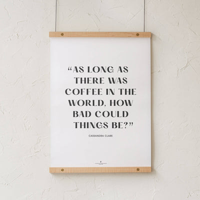GoldLeaf Cassandra Clare Quote Print Best Sales Price - Art Prints