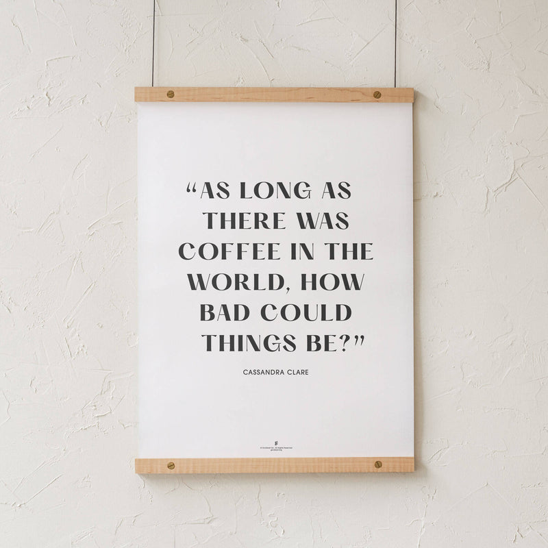 GoldLeaf Cassandra Clare Quote Print Best Sales Price - Art Prints