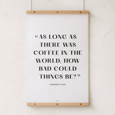 GoldLeaf Cassandra Clare Quote Print Best Sales Price - Art Prints