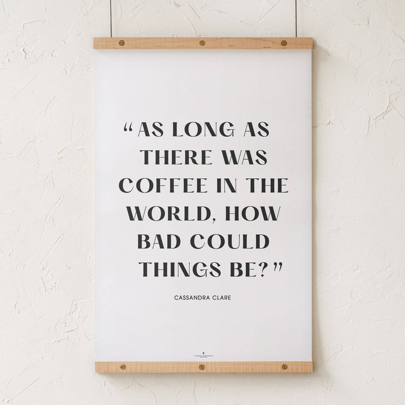 GoldLeaf Cassandra Clare Quote Print Best Sales Price - Art Prints