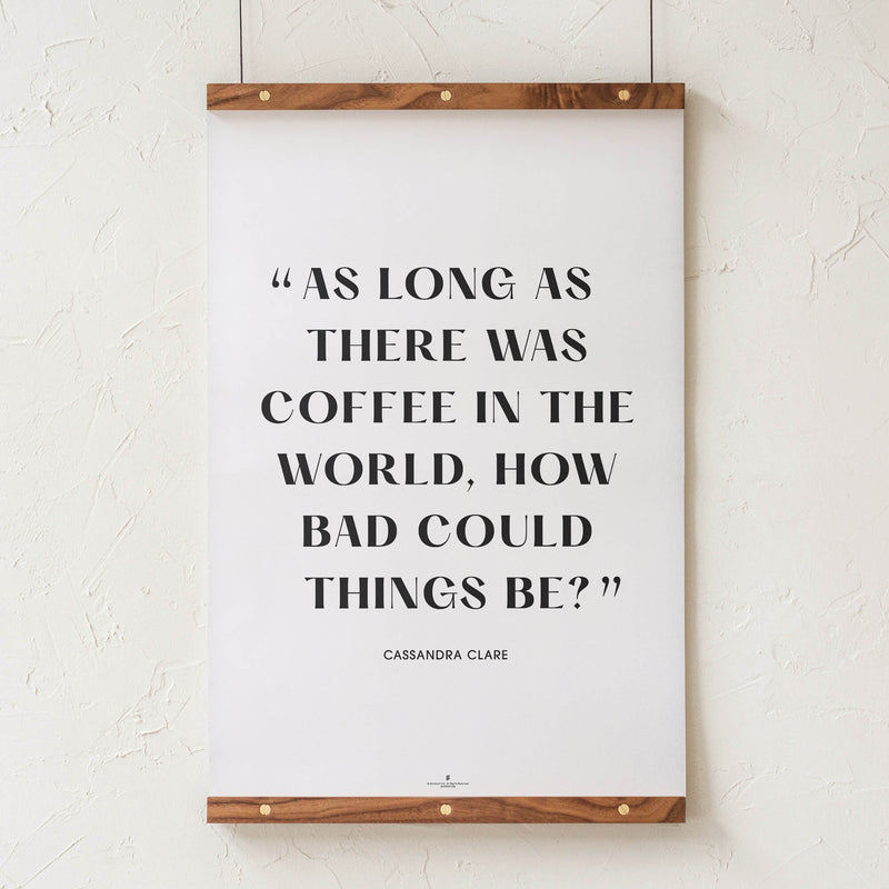 GoldLeaf Cassandra Clare Quote Print Best Sales Price - Art Prints