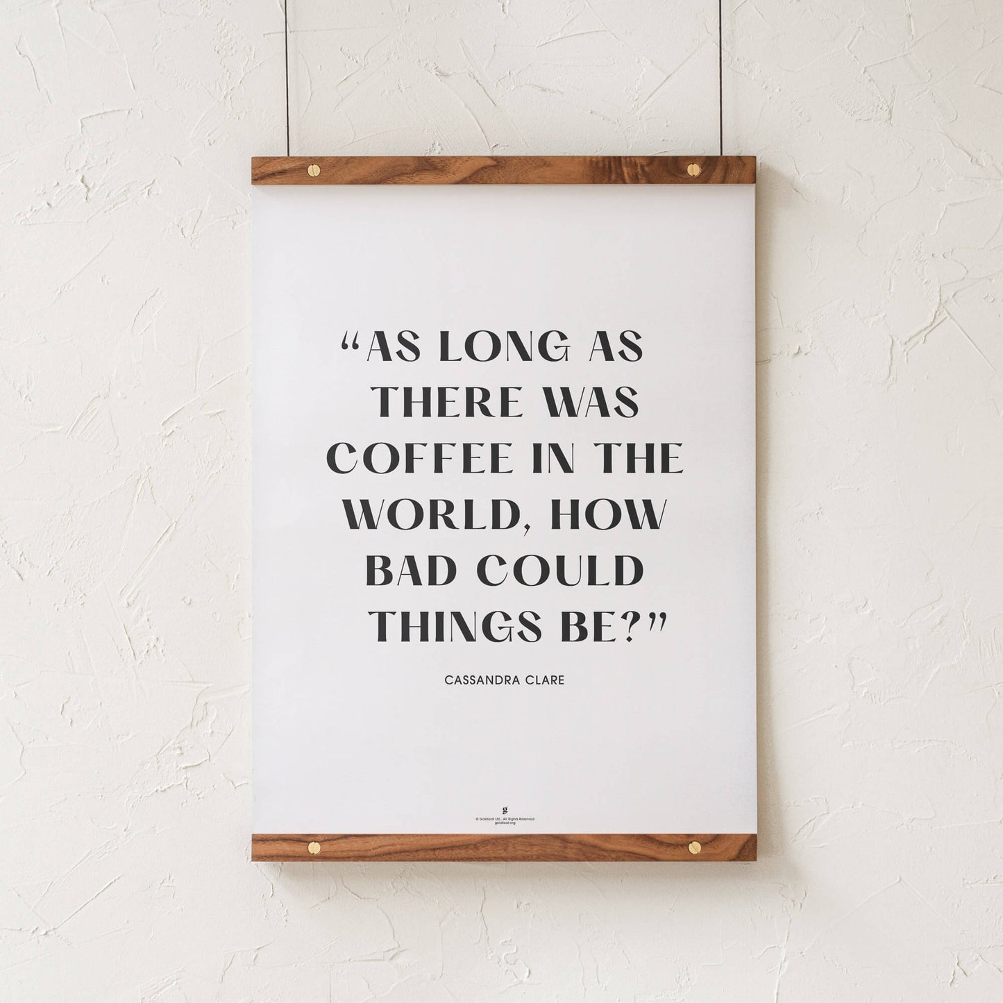 GoldLeaf Cassandra Clare Quote Print Best Sales Price - Art Prints