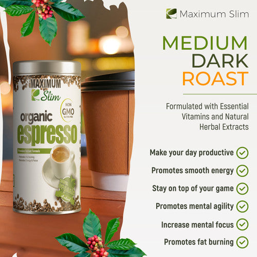 Maximum Slim Organic Espresso