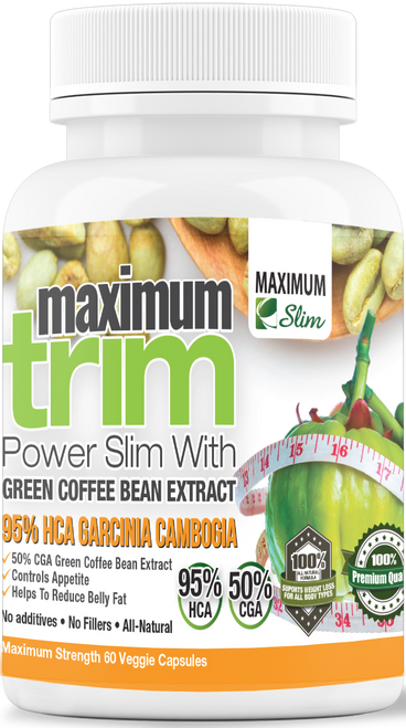 Maximum Slim Garcinia Cambogia + Green Coffee Bean Extract: Maximum Trim Best Sales Price - Edibles