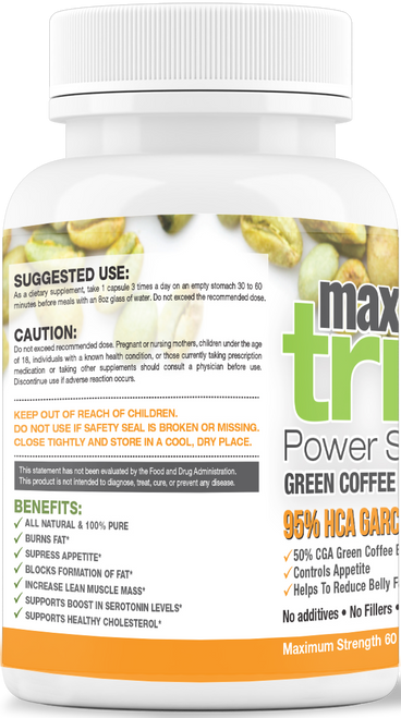 Maximum Slim Garcinia Cambogia + Green Coffee Bean Extract: Maximum Trim Best Sales Price - Edibles