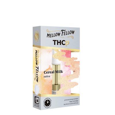 Mellow Fellow THCp 0.5ml Vape Cartridge - Cereal Milk (sativa) Best Sales Price - Vape Cartridges