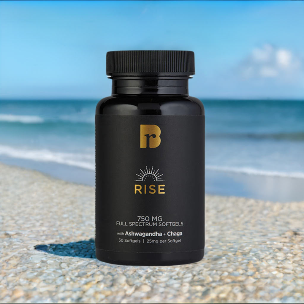 RISE & Energize | Chaga Mushroom & CBD Softgels