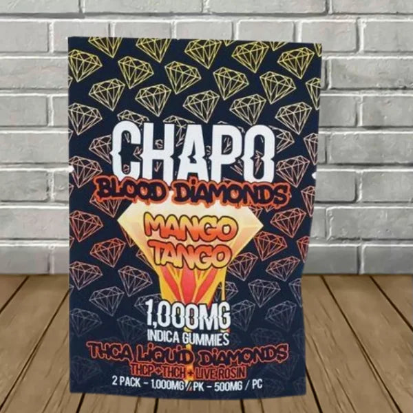 Chapo Extrax Live Rosin Blood Diamonds Gummies 1000mg