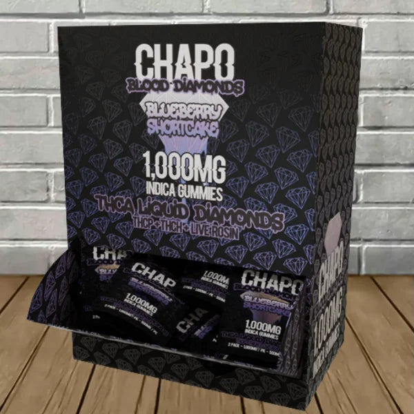 Chapo Extrax Live Rosin Blood Diamonds Gummies 1000mg