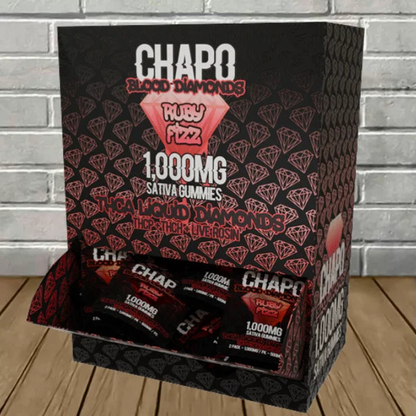 Chapo Extrax Live Rosin Blood Diamonds Gummies 1000mg