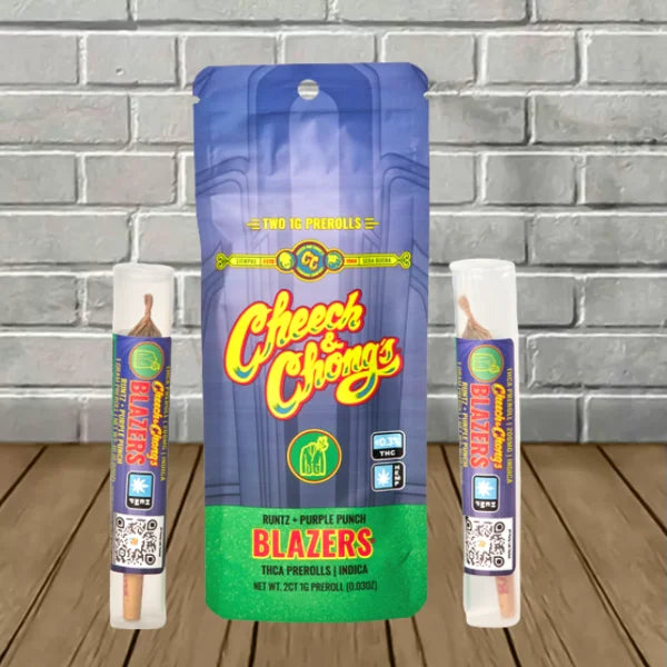 Cheech And Chong’s Blazers Premium THCa Pre-Rolls 2ct