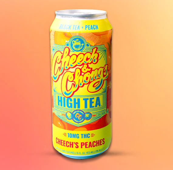 Cheech and Chong's High Teas THC Infused Iced Tea - Cheech’s Peaches (10MG)