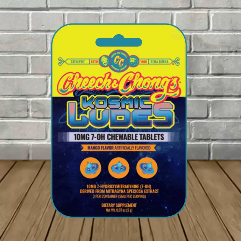 Cheech & Chongs Kosmic Ludes 7-OH Chewable Tablets 10mg