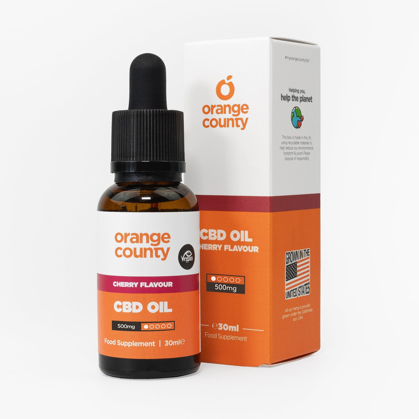 Cherry CBD Oil (30ml) Orange County CBD
