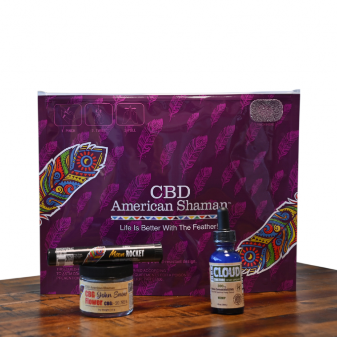 CBD American Shaman Child-Resistant Exit Bag