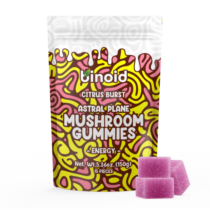 Binoid Astral Plane Mushroom Gummies