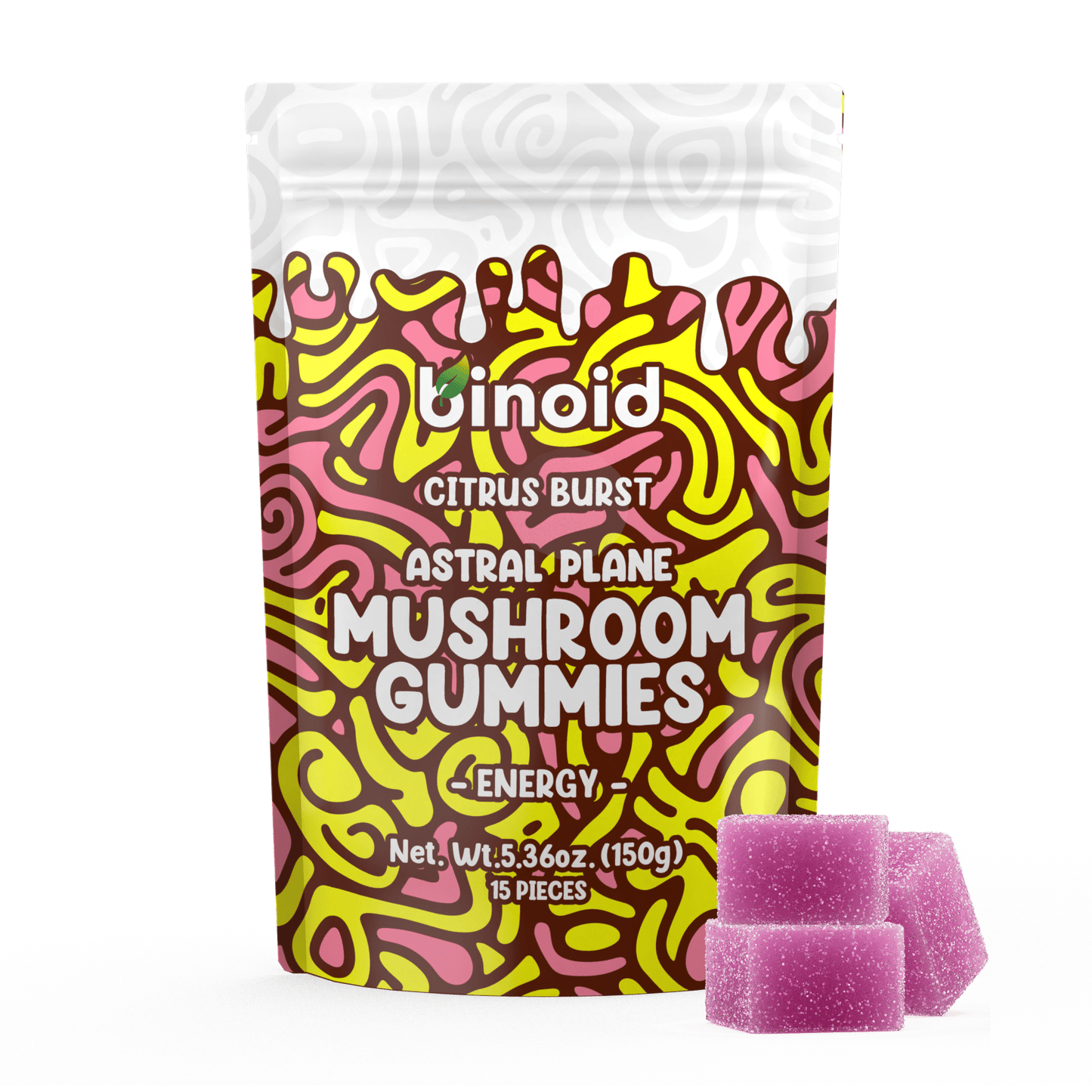 Binoid Astral Plane Mushroom Gummies