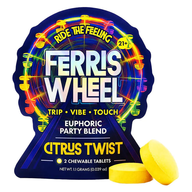 Citrus Twist Ferris Wheel Euphoric Party Blend Gummies 2ct