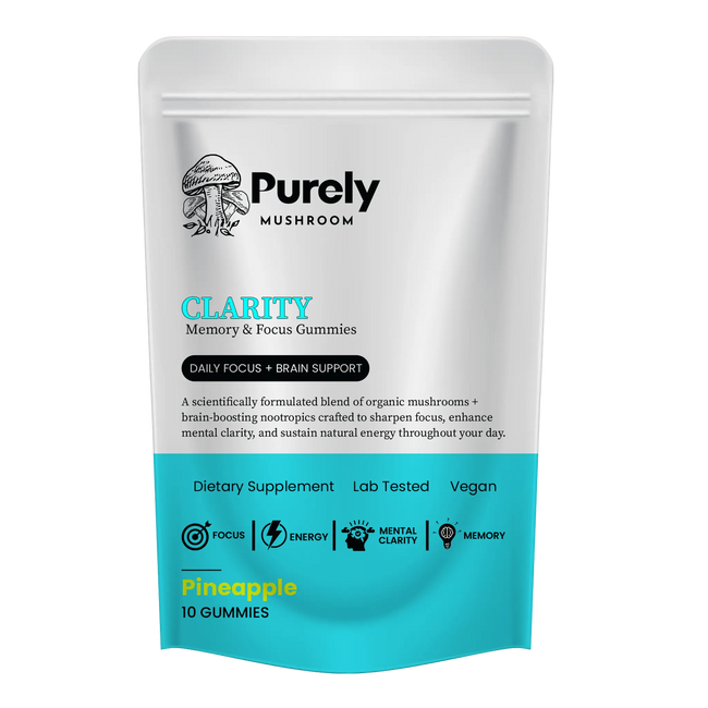 Clarity Gummies by Purely Mushroom Best Sales Price - Gummies