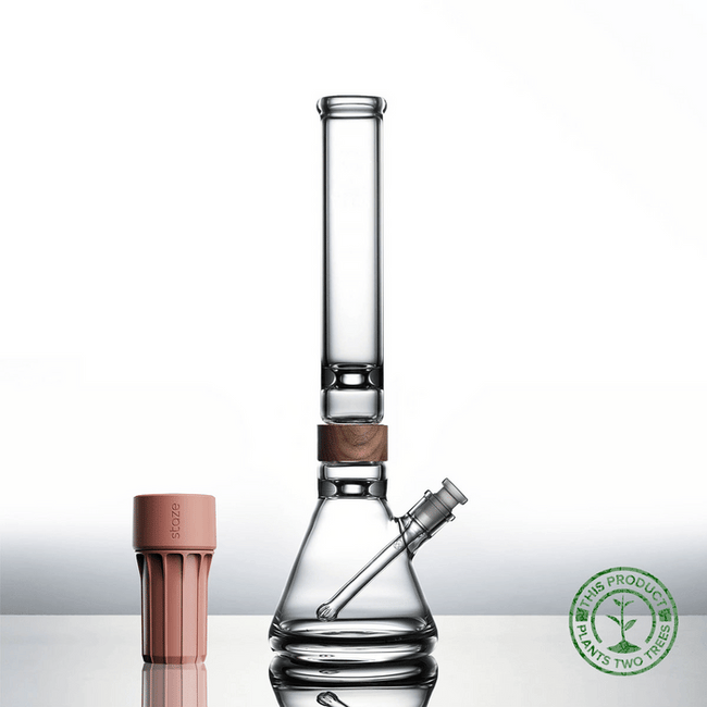 16" Classic Beaker Bong  & Staze Preserve Jar