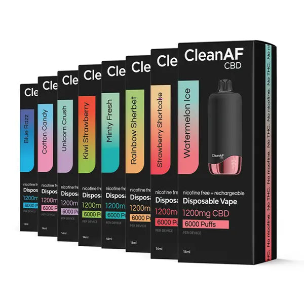 Variety Pack CBD Vape Pens - 8pc.