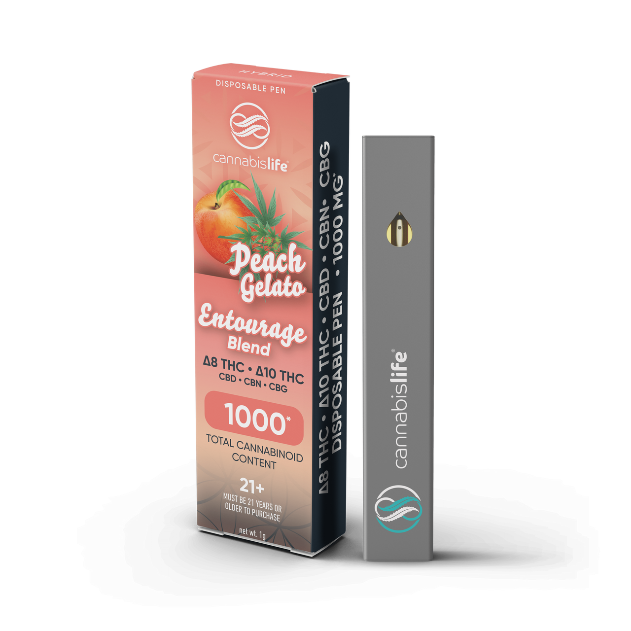 Cannabis Life Peach Gelato Pen Best Sales Price - Vape Pens