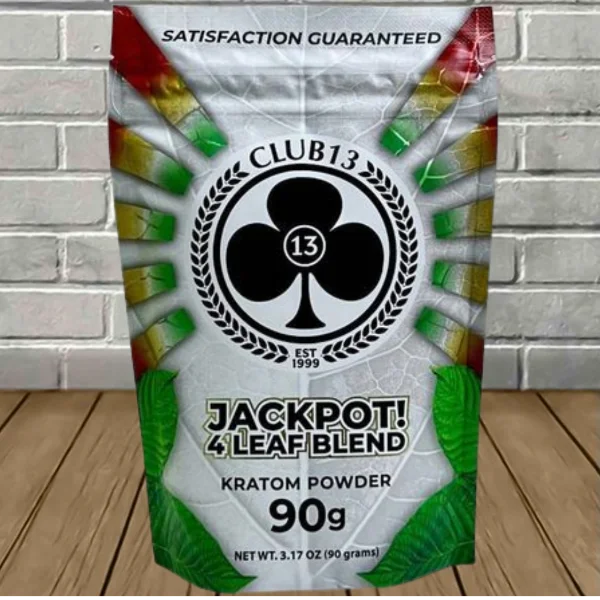 Club13 Jackpot! 4 Leaf Blend Kratom Powder