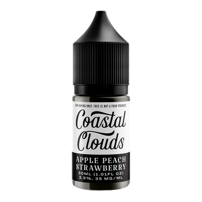 Apple Peach Strawberry Coastal Clouds Salt Nic Best Sales Price - eJuice