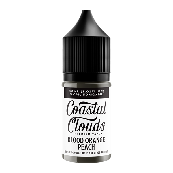 Blood Orange Peach Coastal Clouds Salt Nic Best Sales Price - eJuice