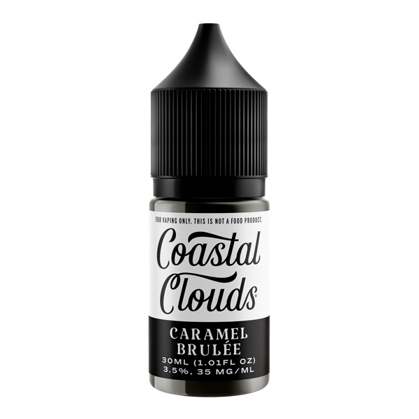 Caramel Brulee Coastal Clouds Salt Nic Best Sales Price - eJuice