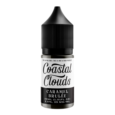 Caramel Brulee Coastal Clouds Salt Nic Best Sales Price - eJuice