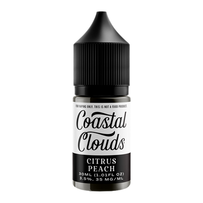 Citrus Peach Coastal Clouds Salt Nic Best Sales Price - eJuice