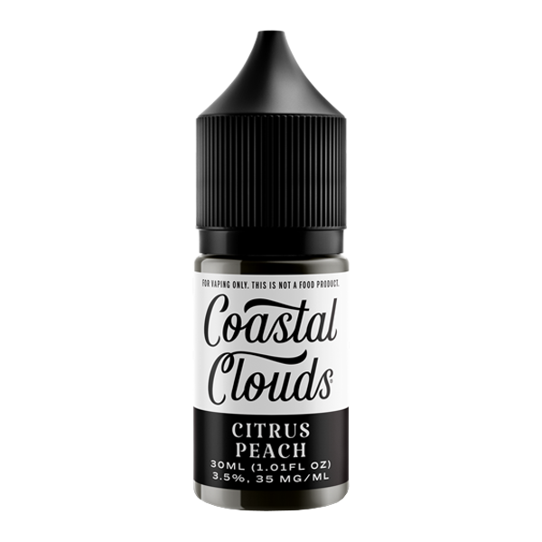 Citrus Peach Coastal Clouds Salt Nic Best Sales Price - eJuice