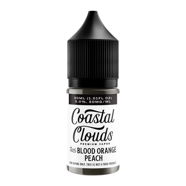 Blood Orange Peach Iced Coastal Clouds Salt Nic Best Sales Price - eJuice