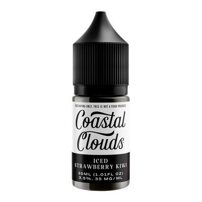 Strawberry Kiwi Iced Coastal Clouds Salt Nic Best Sales Price - eJuice