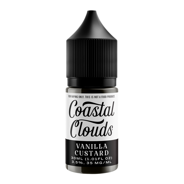 Vanilla Custard Coastal Clouds Salt Nic Best Sales Price - eJuice