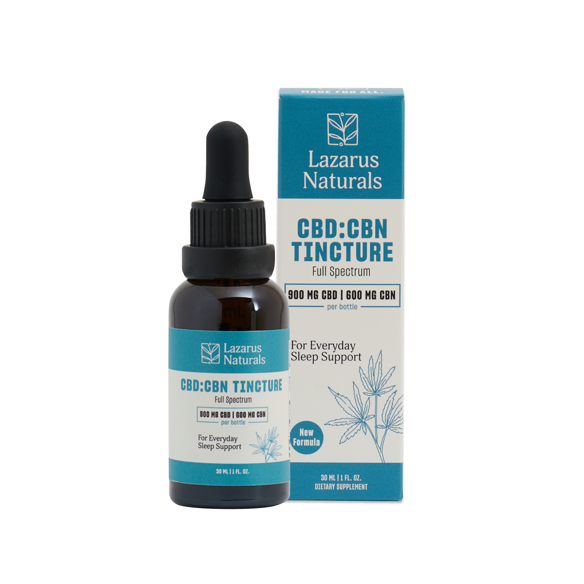 Lazarus Naturals CBD+CBN TINCTURE, SLEEP