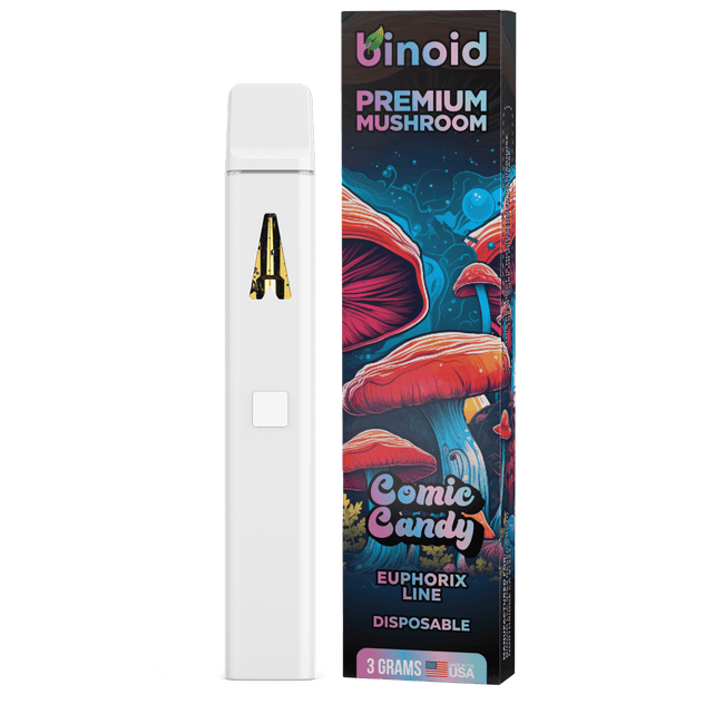 Binoid On Sale: Mushroom Disposable Vapes – 3 Gram