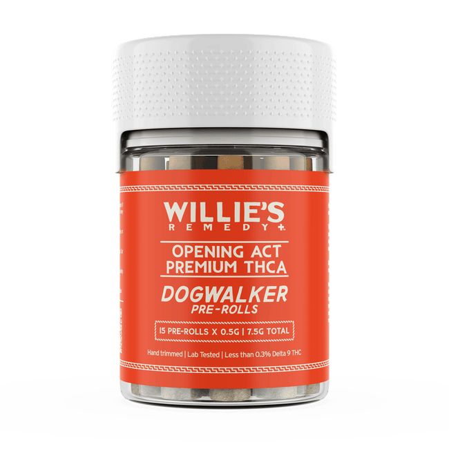 THCA Dogwalker Pre-Rolls – Willie’s Remedy
