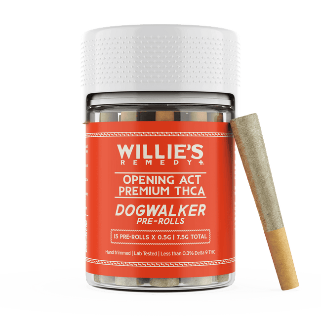 THCA Dogwalker Pre-Rolls – Willie’s Remedy