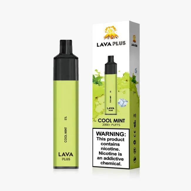 Lava Plus 2600 Puffs Disposable - Cool Mint Best Sales Price - Disposables