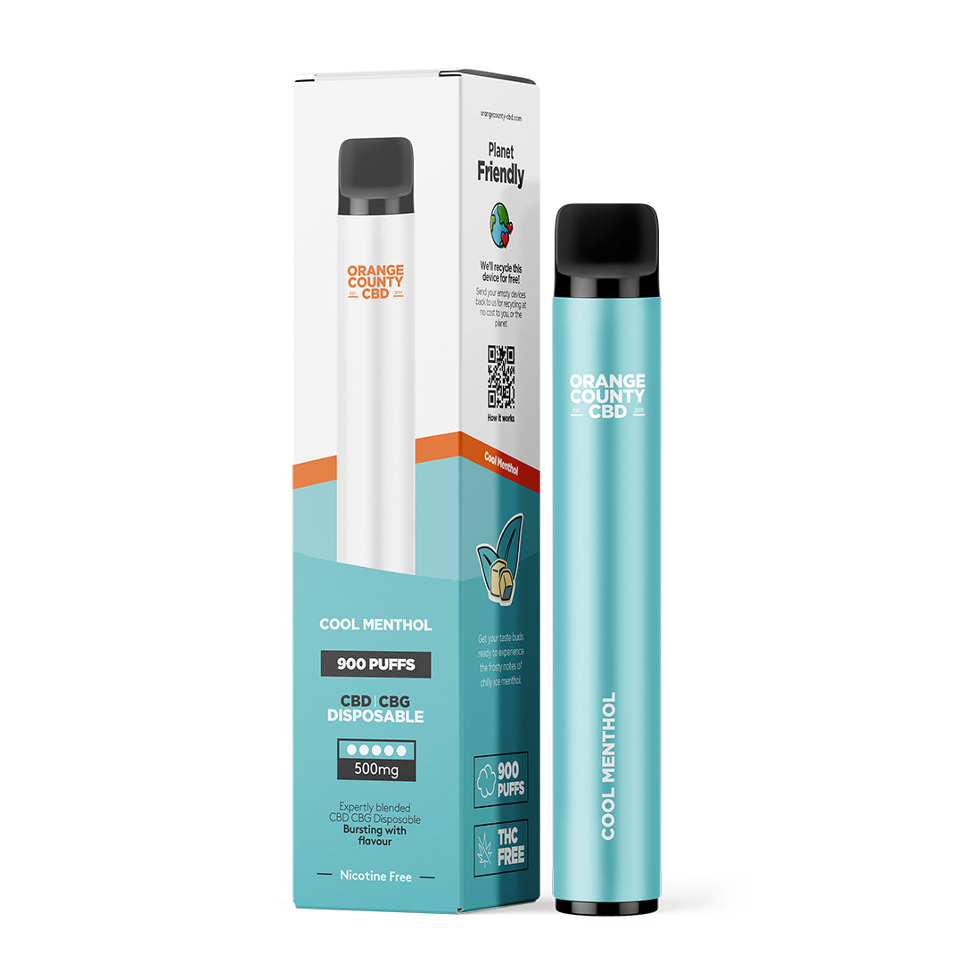 3ml CBD/CBG - Cool Menthol (500mg)