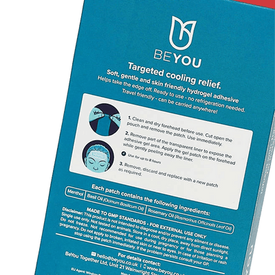 BeYou Cooling Forehead Patch Best Sales Price - CBD